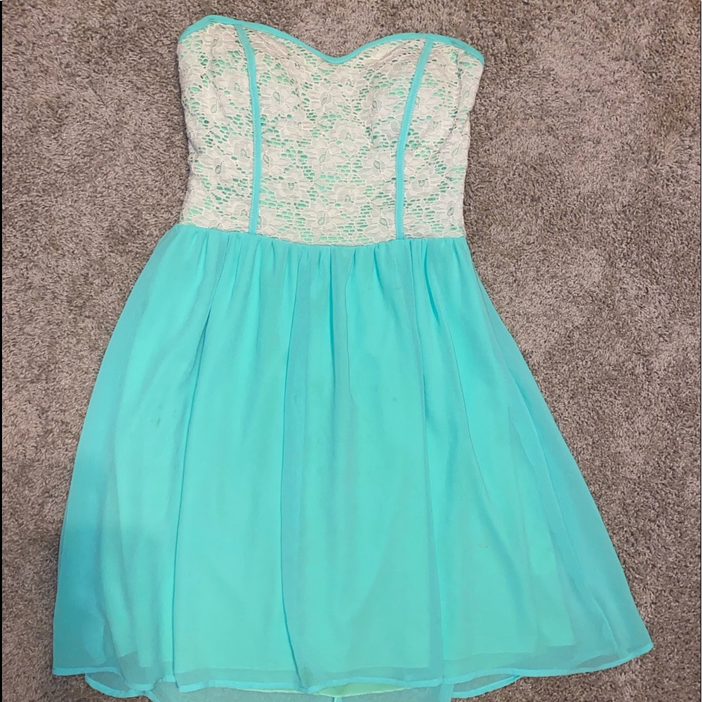 Teal Dress